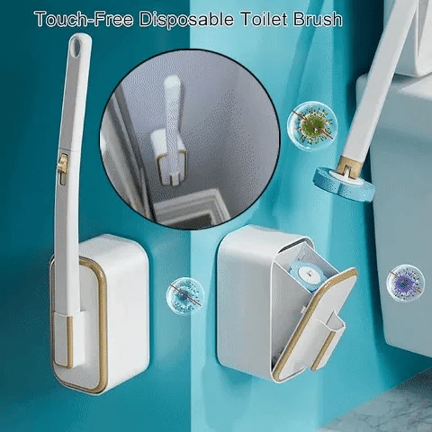 Wall Mounted Toilet Brush - Hygienic and Efficient Bathroom Cleaning Solution