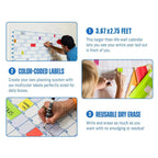 📅 Year-Round Wall Calendar – 2026 Dry Erase