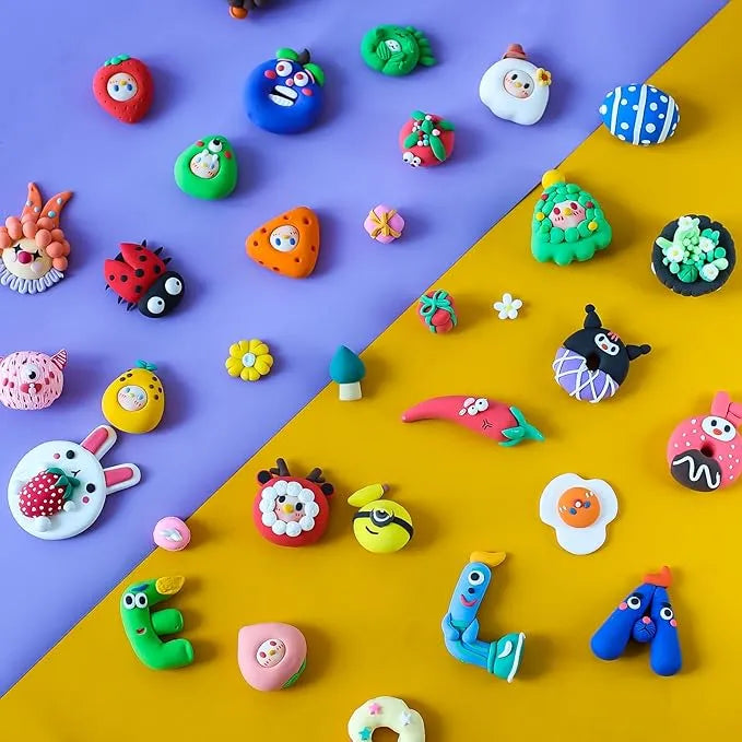 36-Color Air Dry Clay Set | Safe, Fun, and Creative Playtime for Kids!