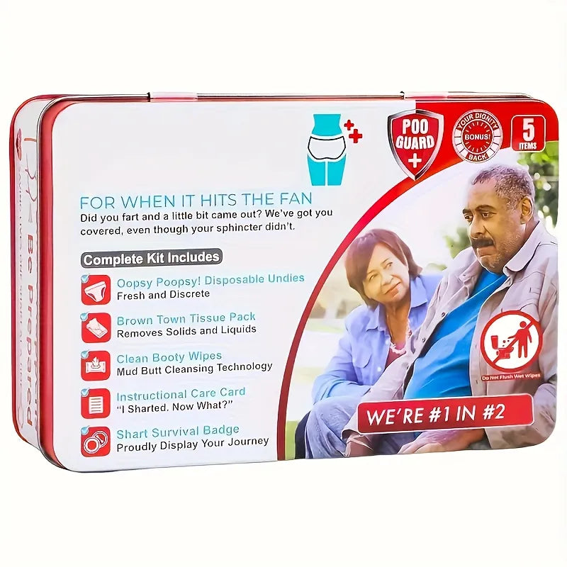 💩 Oops Emergency Kit – When Disaster Strikes, Be Ready