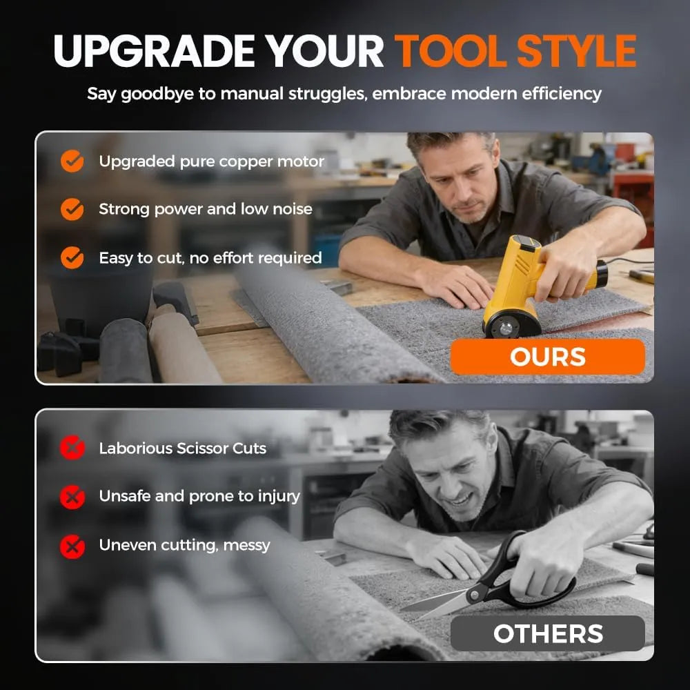 ✂️ Cordless Electric Fabric Shears