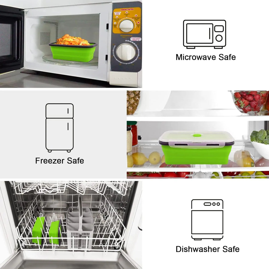 Collapsible Food Storage Containers