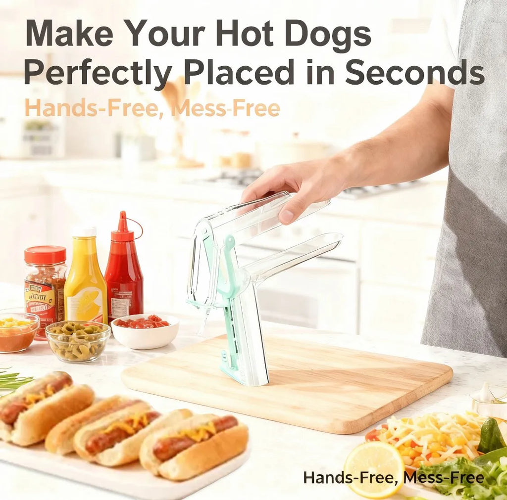 🌭The Hot Dog Bun Holder — The Easiest Way to Place Your Hot Dog in the Bun!