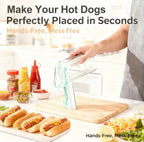 🌭The Hot Dog Bun Holder — The Easiest Way to Place Your Hot Dog in the Bun!