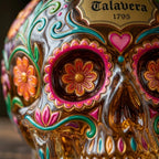 🔥Day of the Dead Limited Edition Tequila Bottle & Goblet – Limited Edition Art Glass
