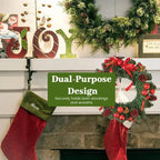 🛒Fireplace Stocking and Garland Hanger