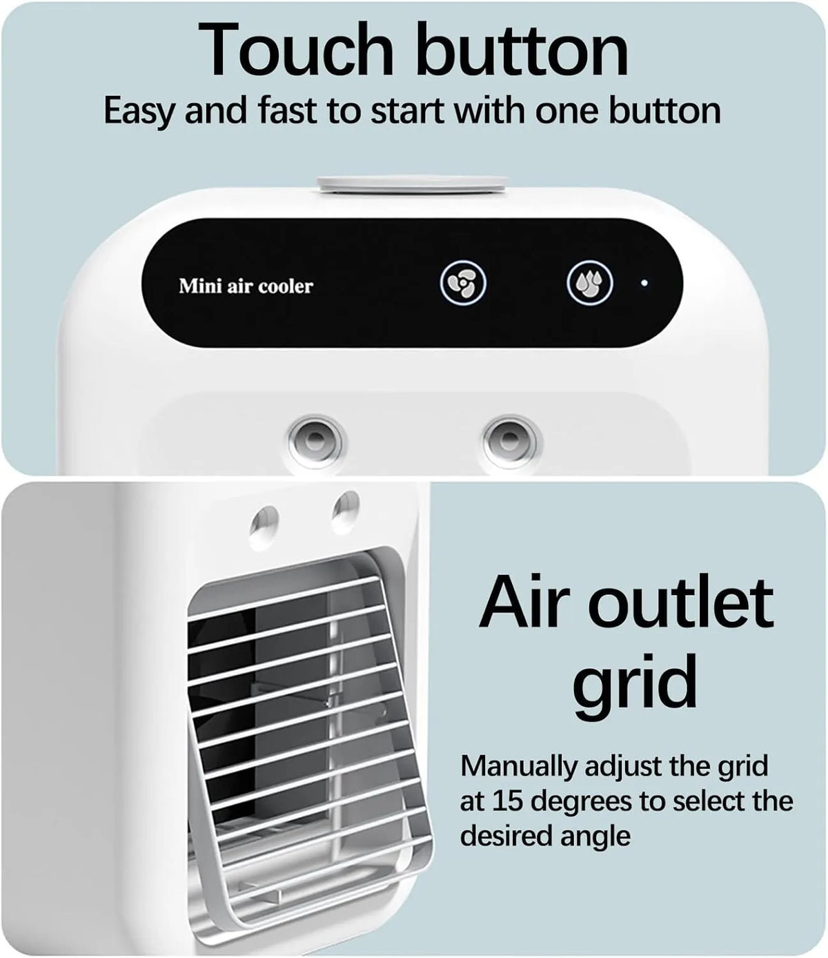 ❄️ Mini Air Conditioning Fan – Cool Comfort Anywhere You Go