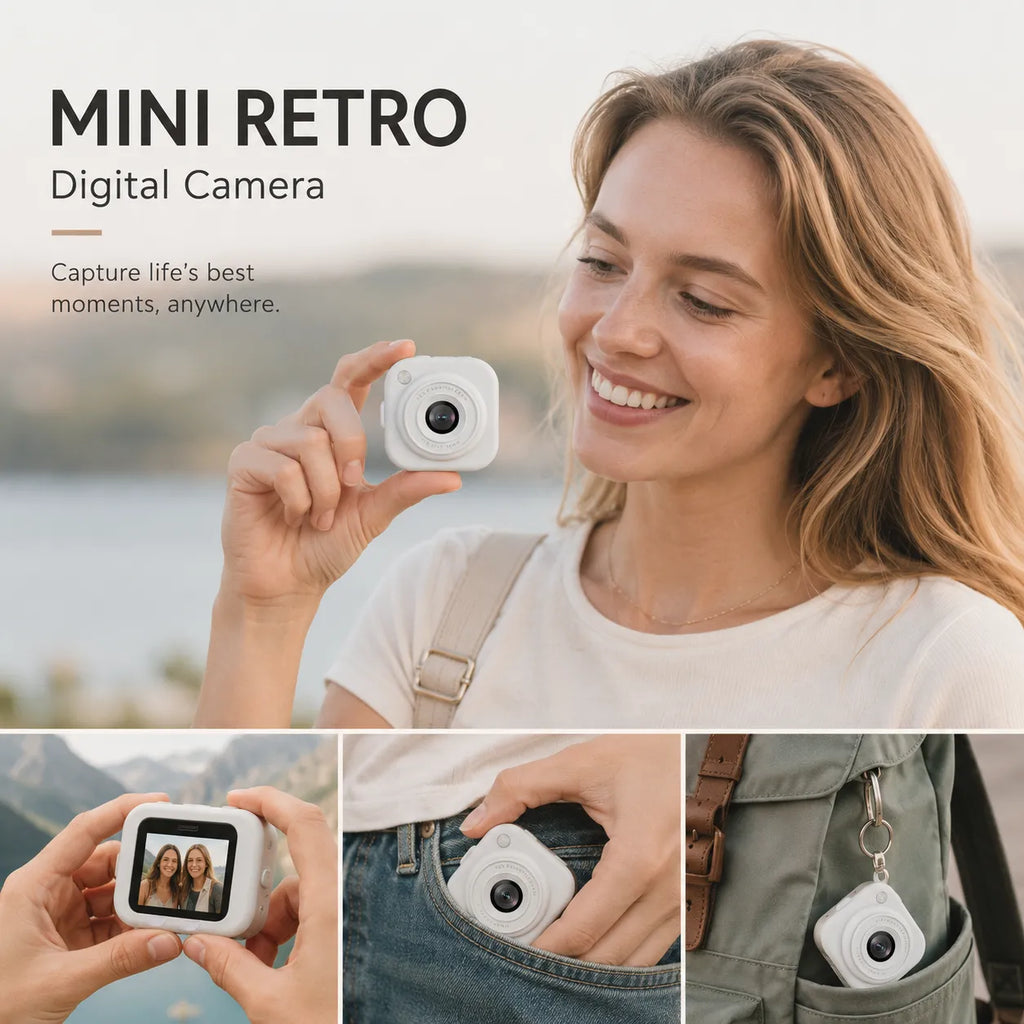 📸Mini Retro Digital Camera