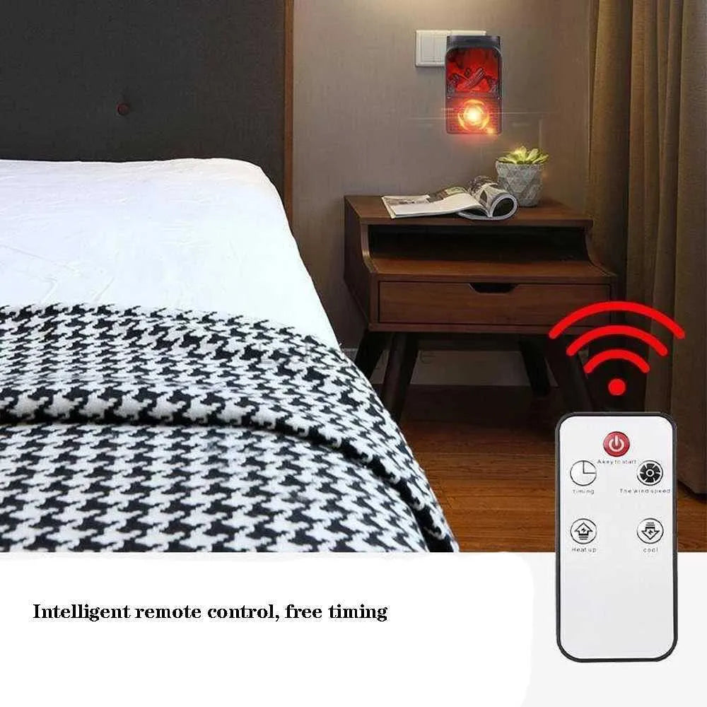 Heater With 3D Flame 900W