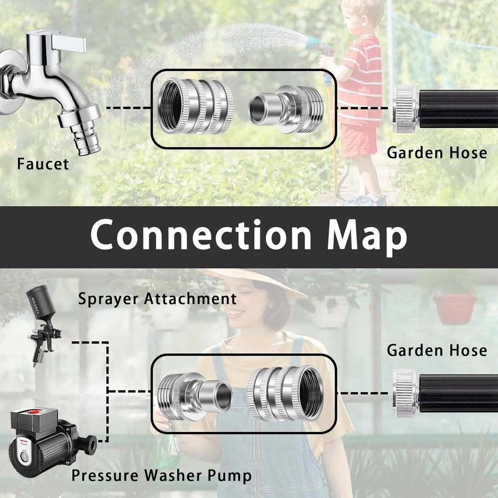 Garden Hose Quick Connect Fittings