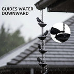 🐦Vintage Bird Rain Chain for Gutters
