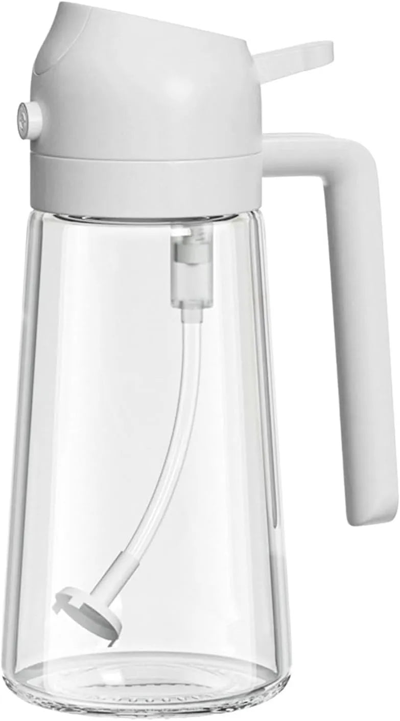 2-in-1 Olive Oil Sprayer for Cooking 470ml