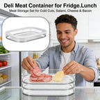 🥓 Deli Meat Container for Fridge