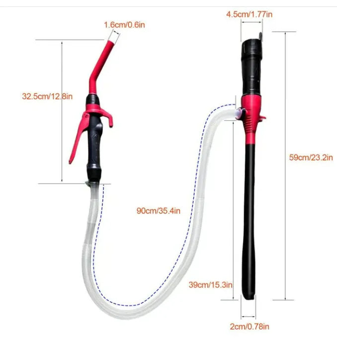 Portable Power Battery Pump (with Nozzle)
