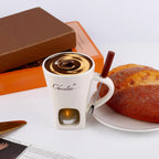 🍫 Chocolate Fondue Mug with Fork