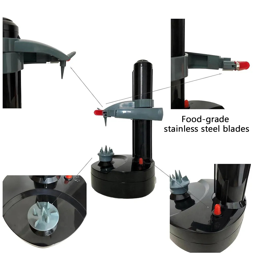 🍎 Automatic Electric Fruit & Vegetable Peeler