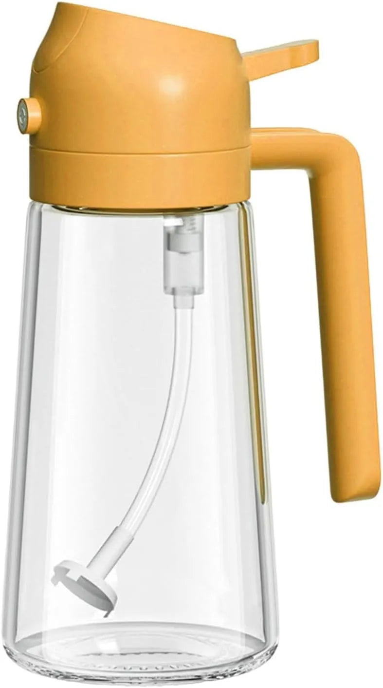 2-in-1 Olive Oil Sprayer for Cooking 470ml
