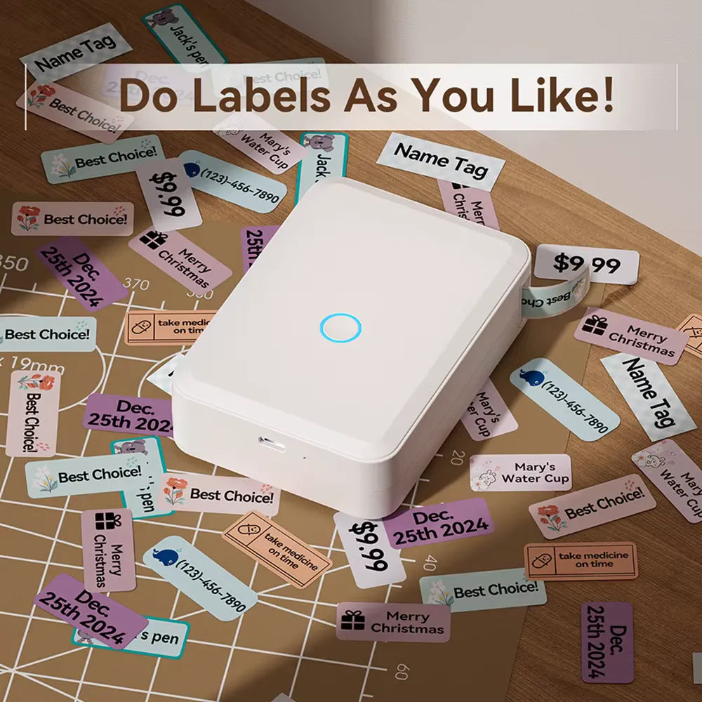 Portable Inkless Label Printe
