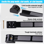 🔧 12" Magnetic Tool Holder – Heavy Duty Wall Mount Bars (Blue)