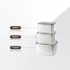 🥬 Fruit & Vegetable Storage Containers with Drain Baskets