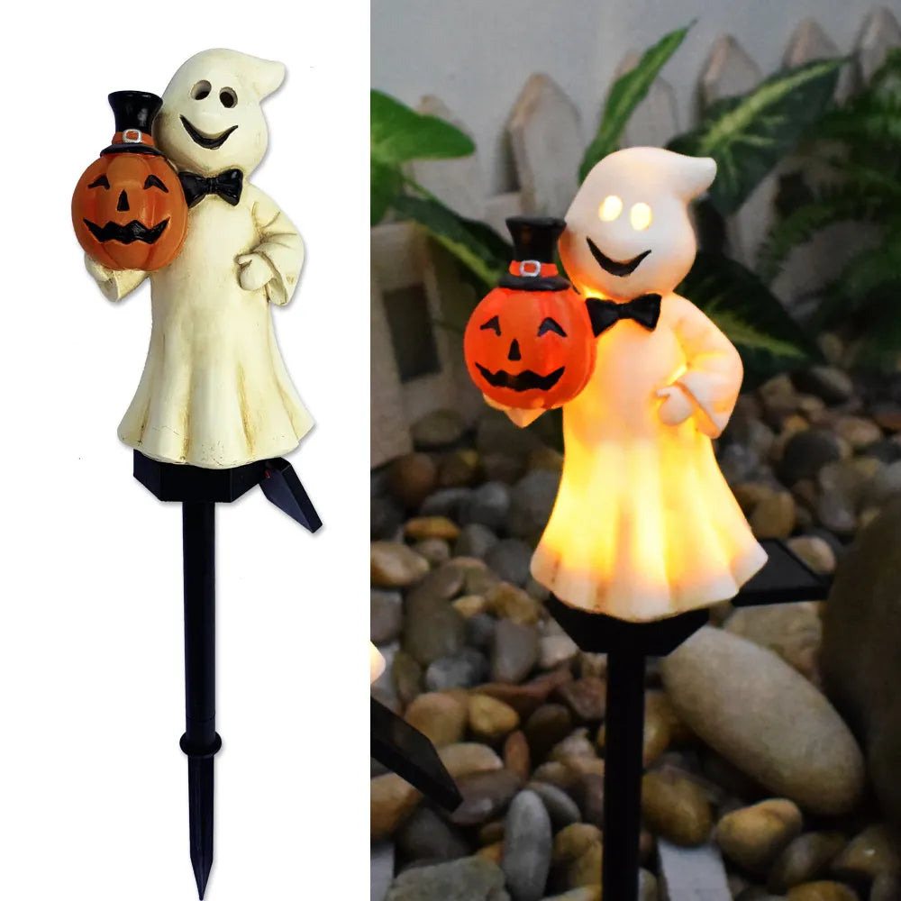 🎃 Light Up Halloween Nights with Solar Pumpkin Pathway Lights!