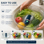 🥬 Portable Food Purifier Washer