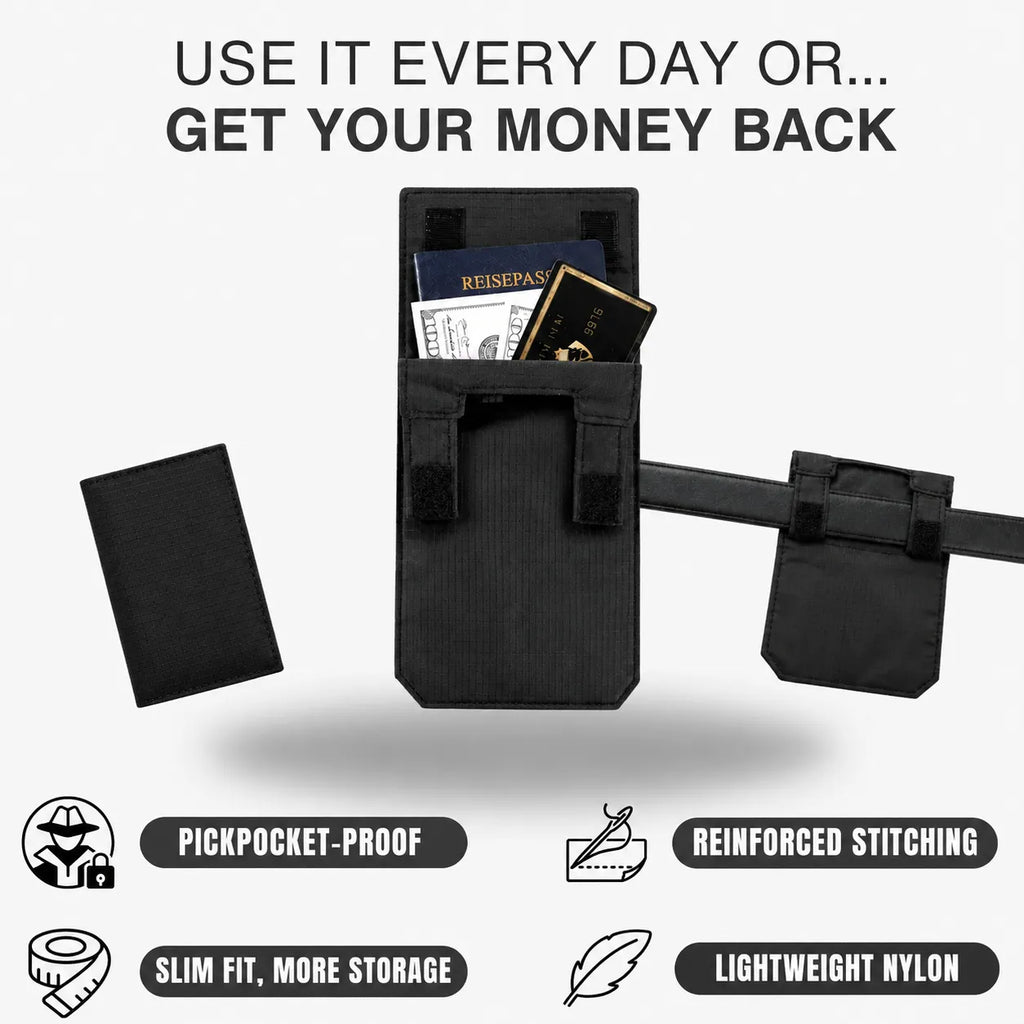 Hidden Belt Wallet