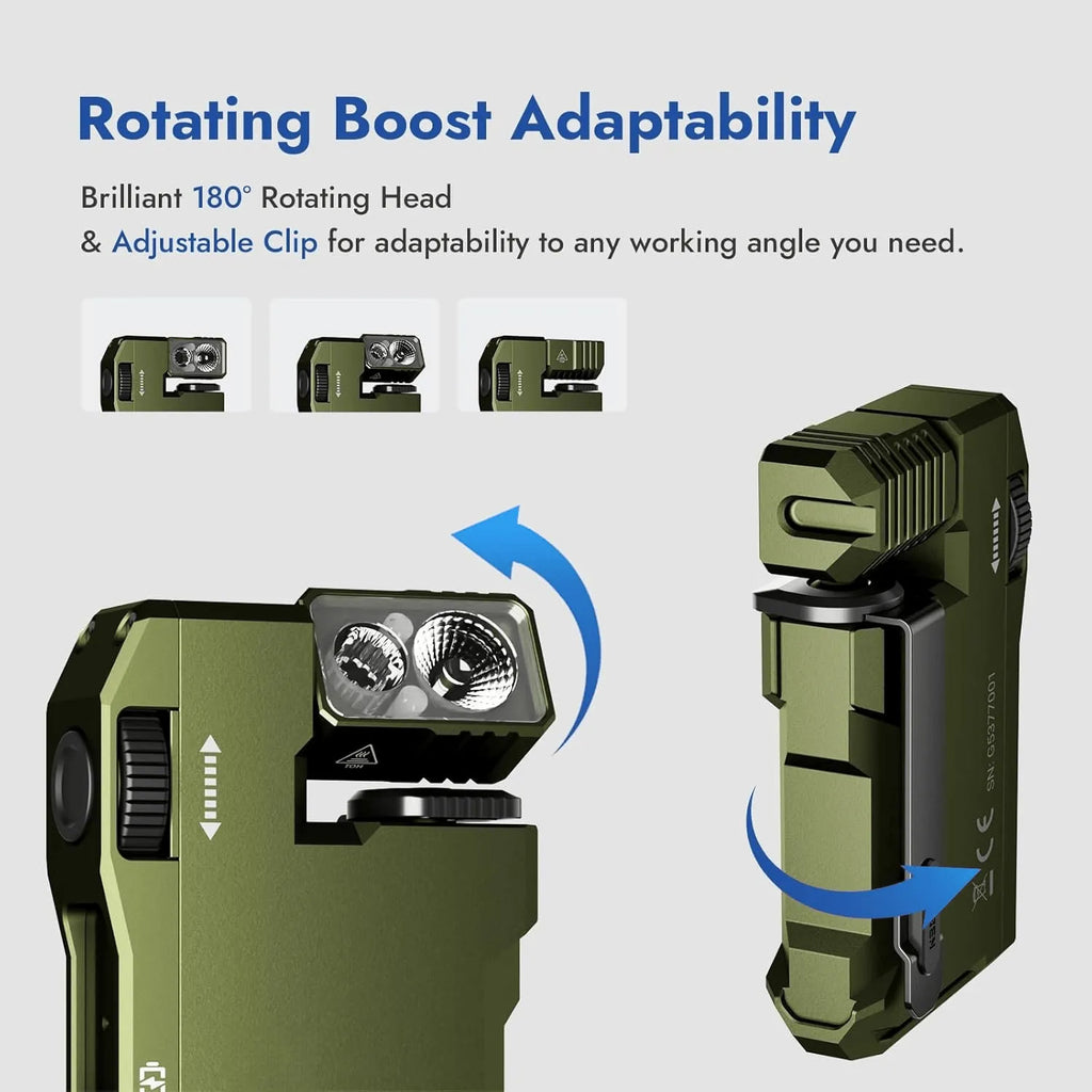 G5 EDC Magnetic Flashlight – Compact, Adjustable, and Reliable Lighting for Every Situation