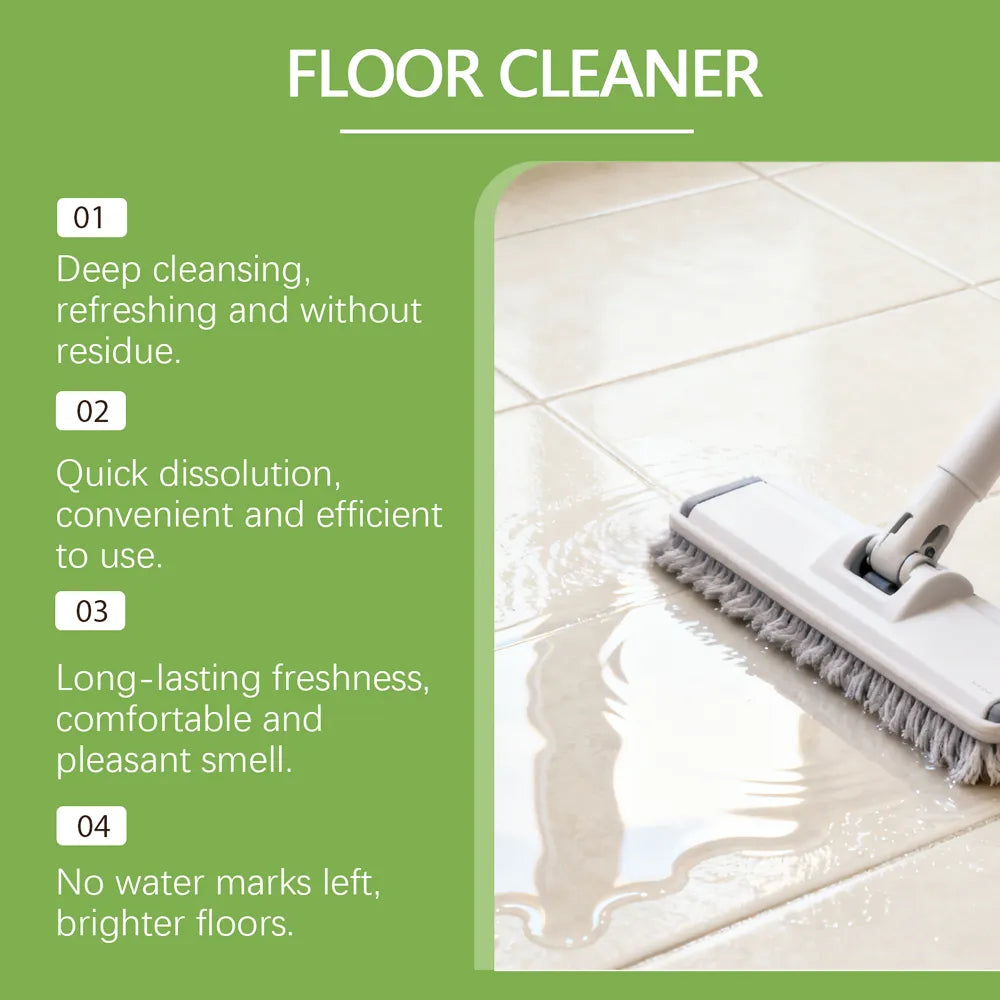 🧼 🍋12-Pack Floor Cleaning Tablets – Deep Clean Your Hard Floors with Ease