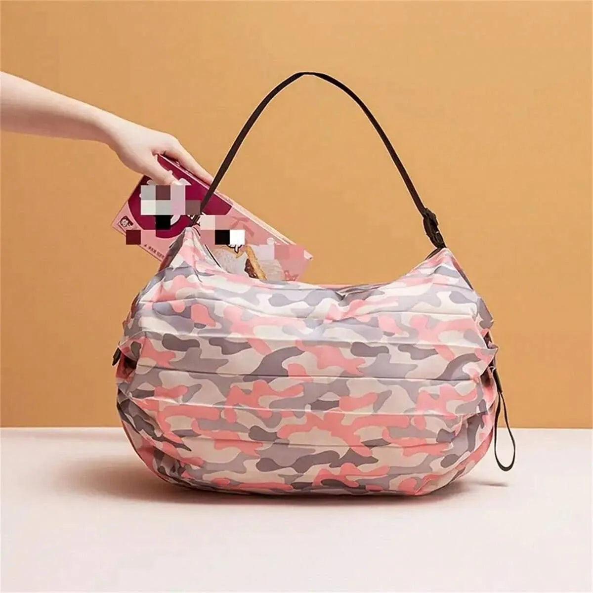 Eco-Friendly Foldable Shopping Bag - Portable, Durable, and Stylish for Every Occasion