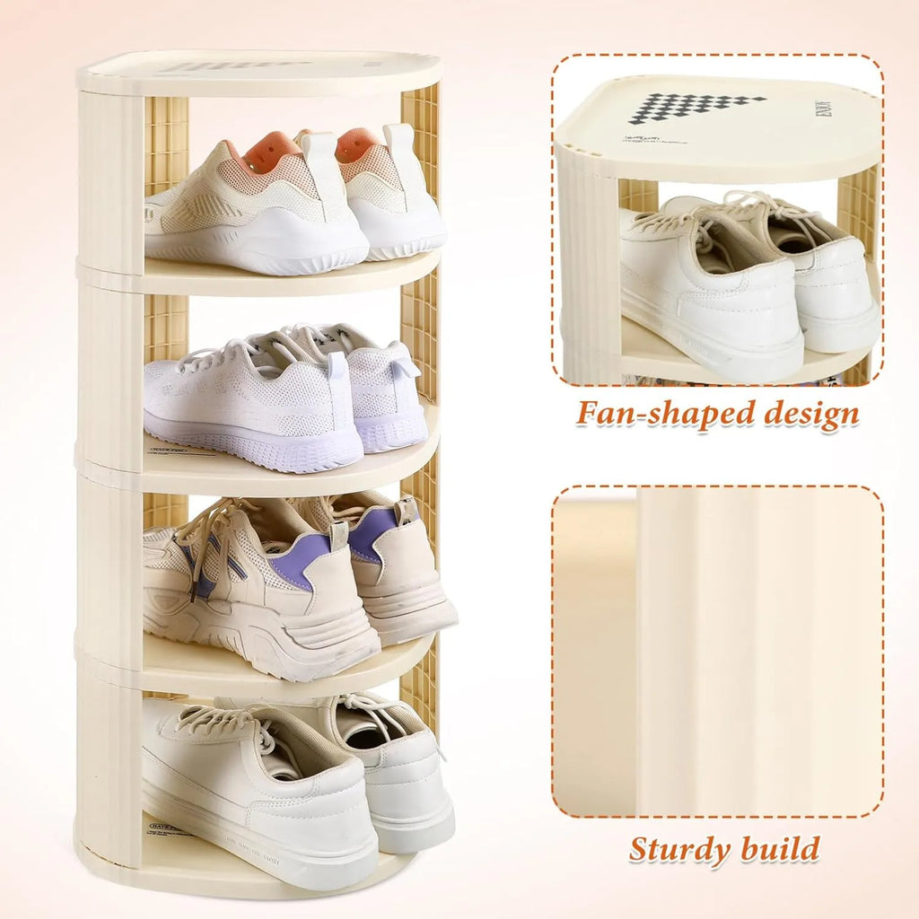 👟 Vertical Tower Shoe Rack