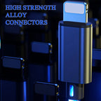 3 in 1 LED Flowing Charging Cable - Fast, Durable & Stylish!