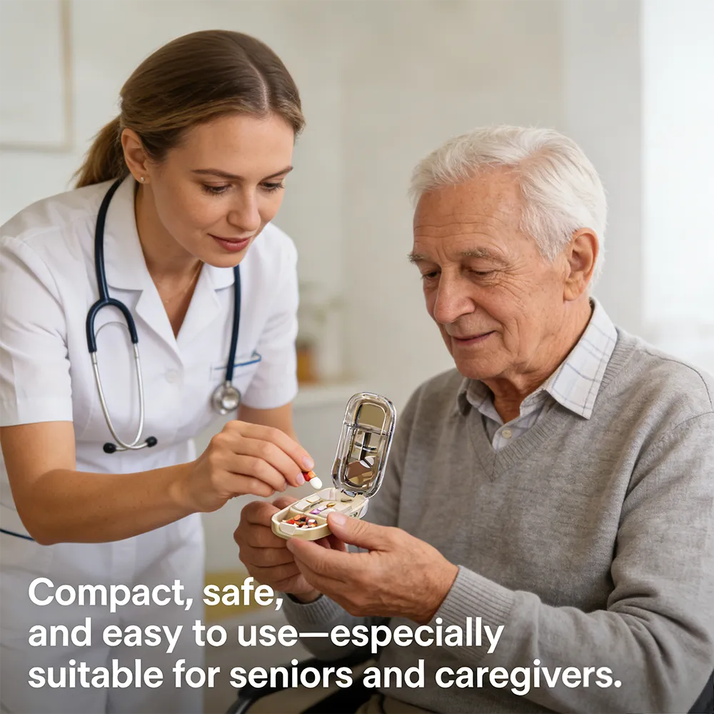 💊 Portable pill cutter and divider