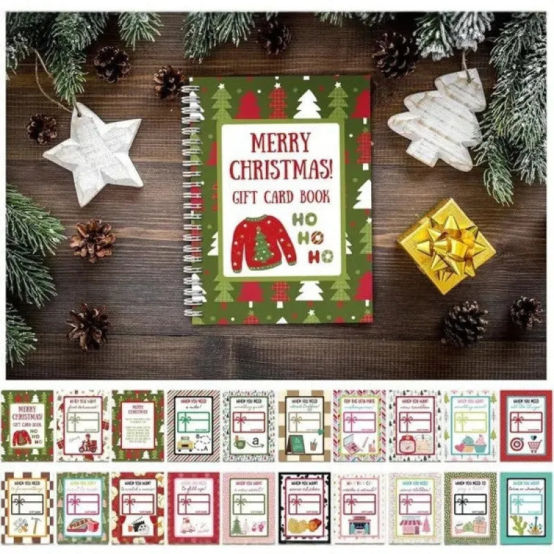 Merry Surprises Christmas Gift Card Book