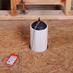 Rubber Test Ball Plug, 4"/8"-Free Gift pressure valve and inflation line