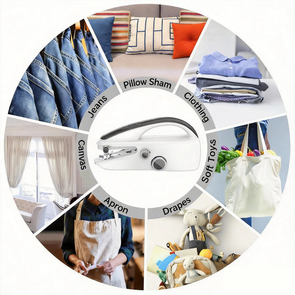 🧵 Portable Handheld Sewing Machine