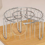 360° Even-Heat Stainless Steel Skewer Rack