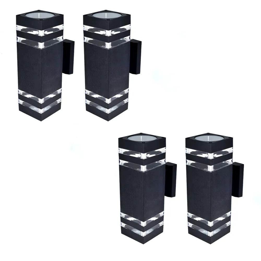 💡 Modern Square Outdoor Wall Lamp