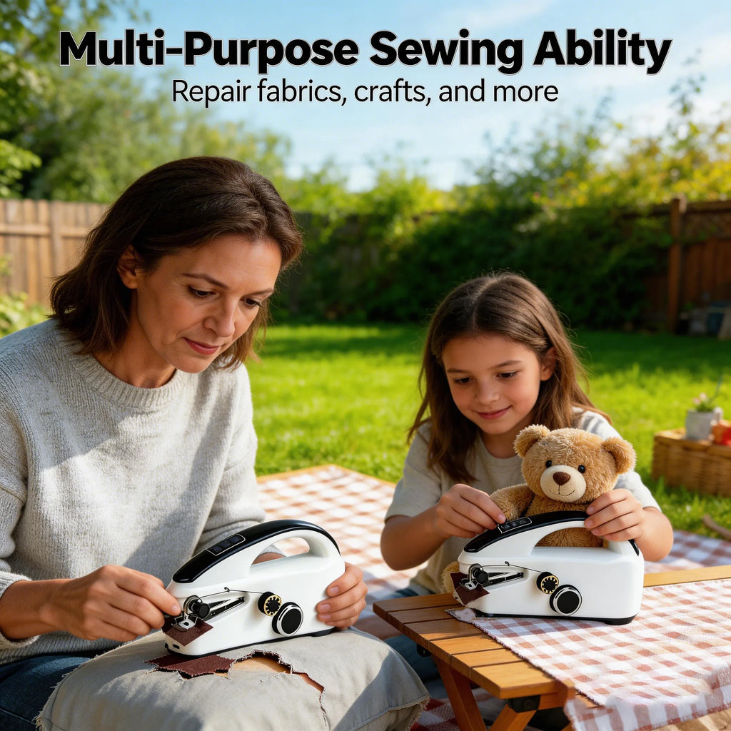 🧵 Portable Handheld Sewing Machine
