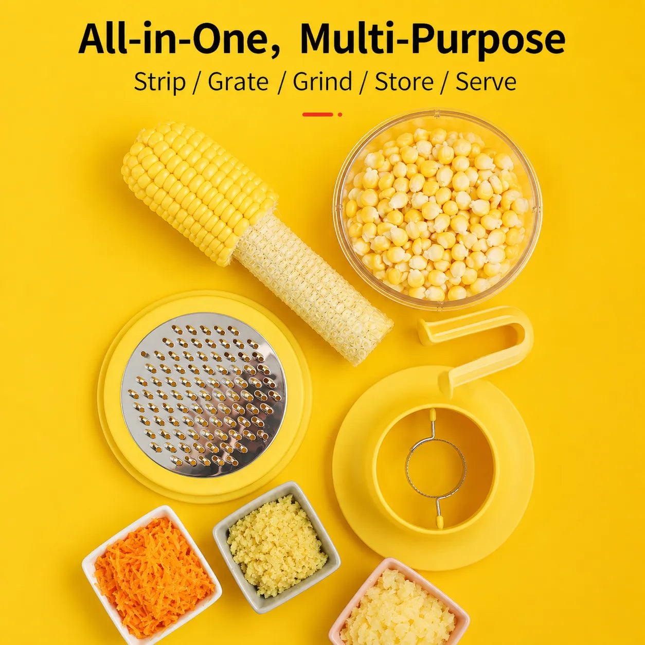 🌽 Stainless Steel Corn Kernel Remover