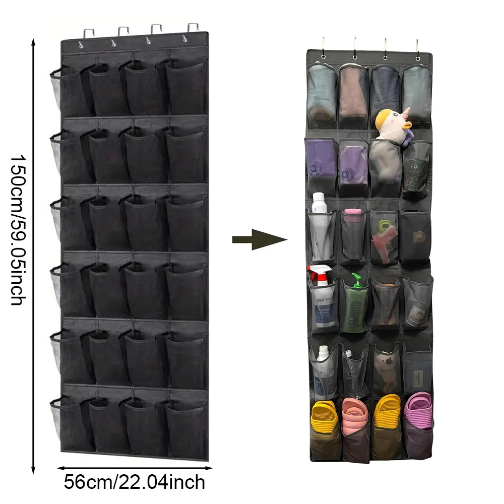 👟 2-Pack Over-the-Door Shoe Organizer