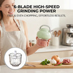 Rechargeable Mini Food Chopper 🔪 Chop Garlic in Seconds
