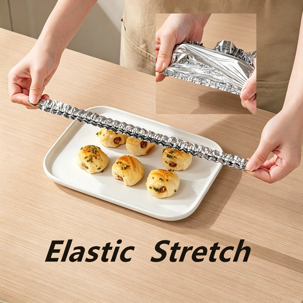 🍽️Reusable Aluminum Foil Thermal Food Cover — Heat-Retaining, Washable & Freshness-Preserving Kitchen Essential