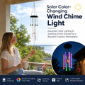 🌈 Solar Color-Changing Wind Chime Light