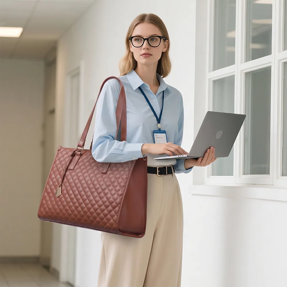 👜 3-in-1 Insulated Laptop Lunch Tote Bag