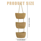 🧺 3-Tier Over-the-Door Hanging Storage Organizer
