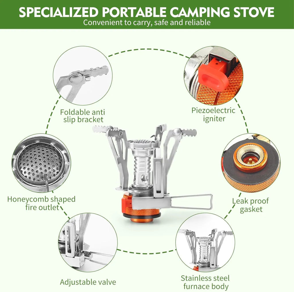 Compact and Powerful Portable Camping Stove