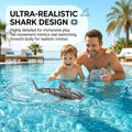 🦈💦2.4G Remote Control Shark Toy – Realistic Swimming RC Shark for Kids