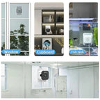 2K Window Security Camera with Full-Color Night Vision