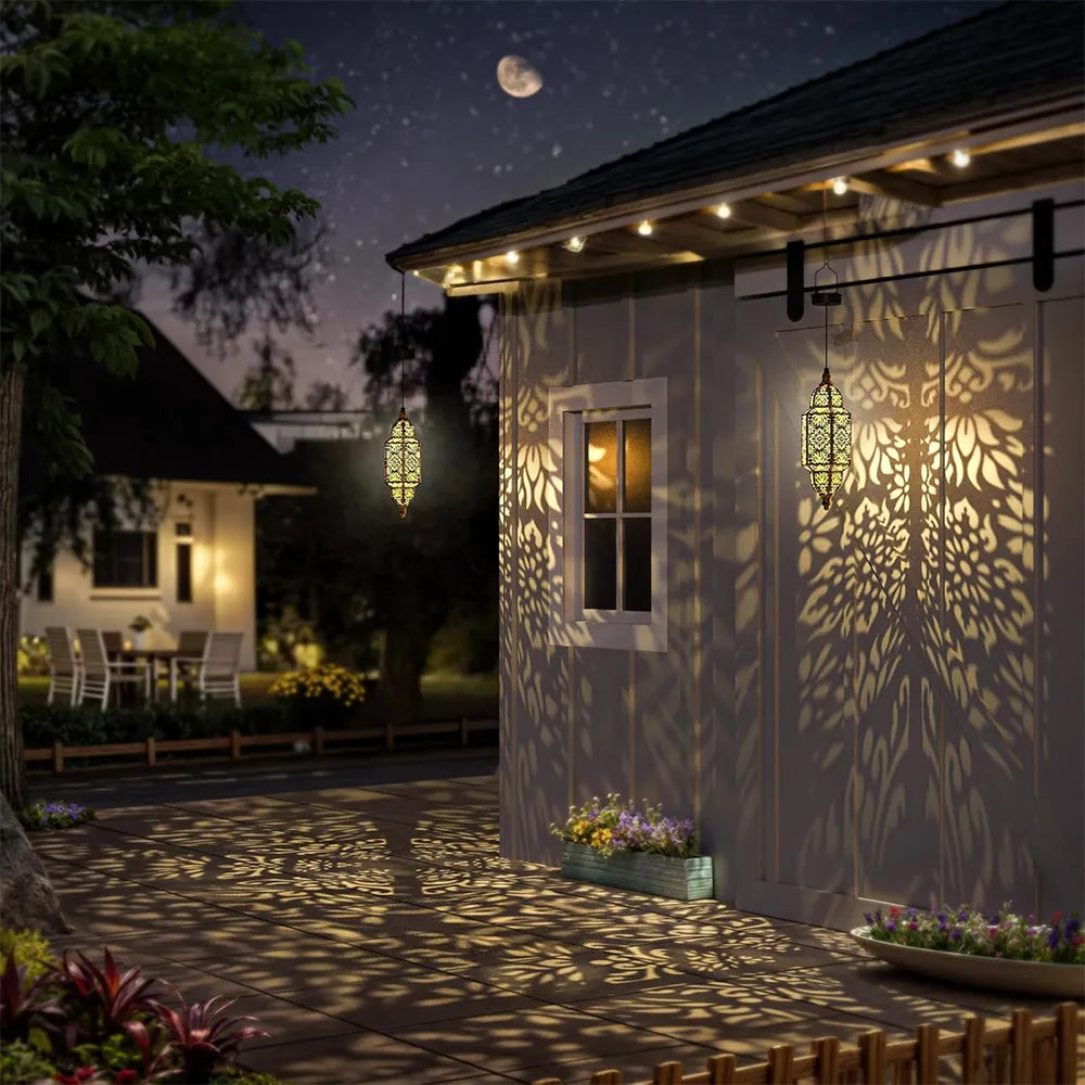 🌙 Solar Outdoor Decorative Lantern Lights
